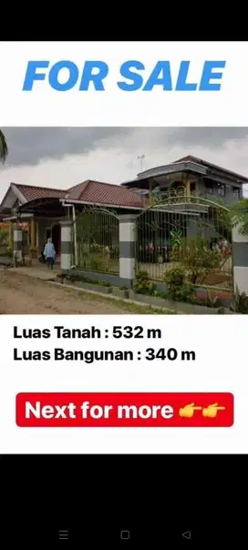 *For Sale* Rumah 6+1KT dan 3KM