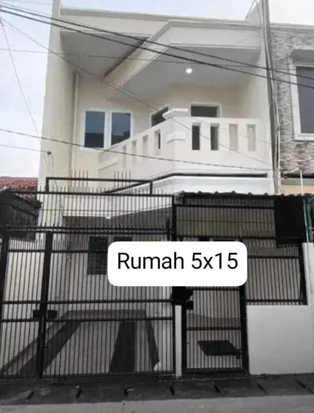Rumah Taman Ratu Siap Huni 2,5 Lantai