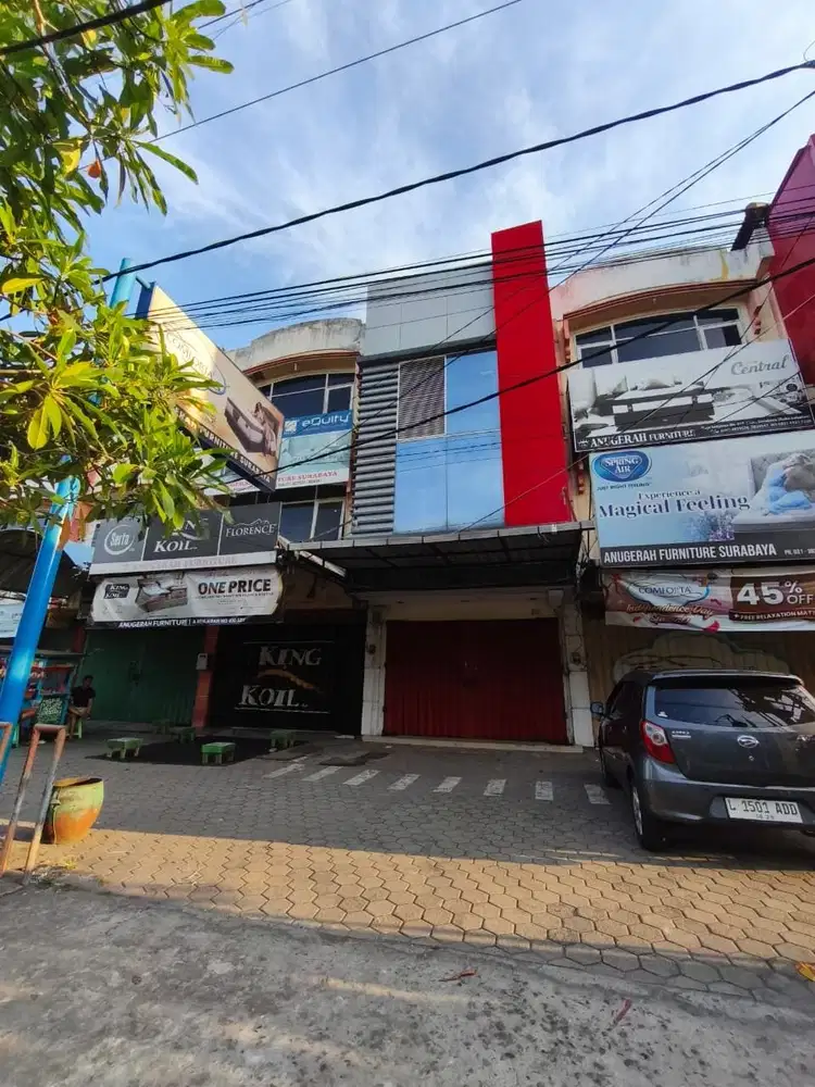DISEWAKAN RUKO 3,5 LANTAI STRATEGIS DI RAYA KENJERAN SURABAYA MA 399