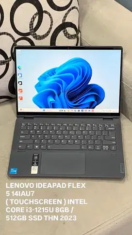 LENOVO IDEAPAD FLEX 5 14IAU7 TOUCHSCREEN i3 gen 12 8/512GB thn 2023