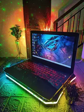 Laptop ASUS ROG RAM 16GB SSD 512GB dual vga core 17 siap pake cod