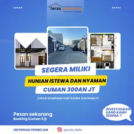 TANAH DAN RUMAH DI KARTASURA STRATEGIS DEKAT KAMPUS UMS