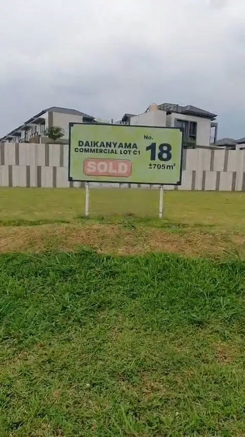 Disewa Cepat Kavling Komersial-Daikanyama The Zora BSD