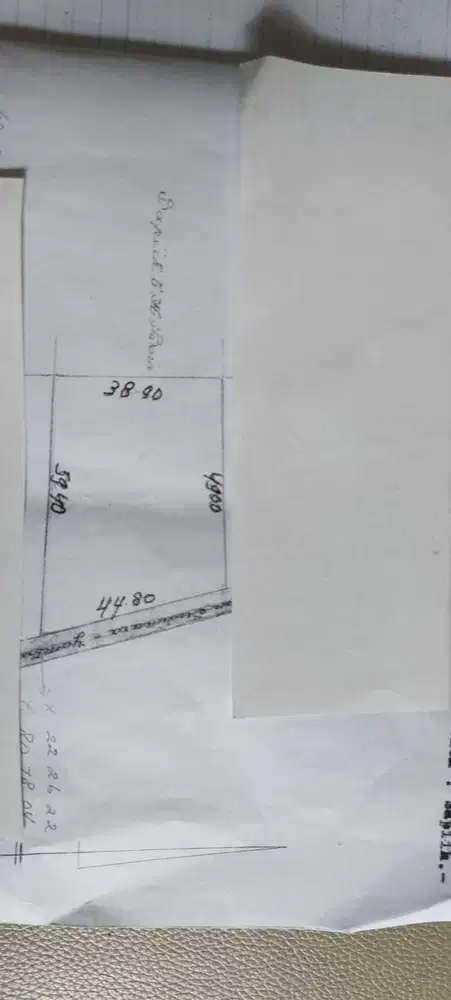 9087 Sewa lahan 2230 m2 buat kafe , alfa indo mart padel pinggir jalan
