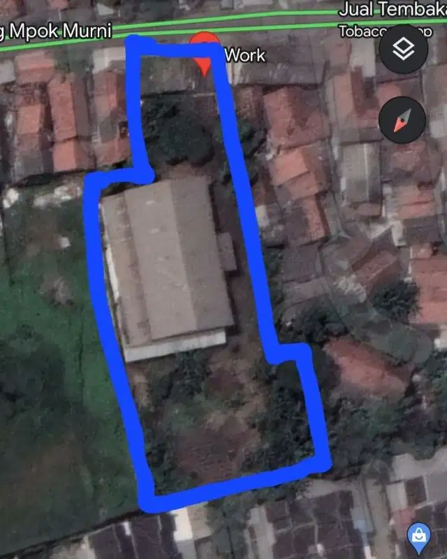 Jual Gudang Dekat Bandara dan dekat akses Tol LT 2972m²