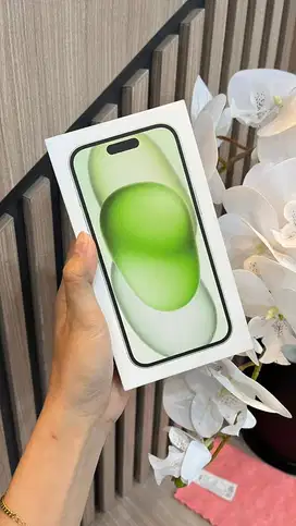 PROMO HARI INI! IPHONE 15 128 GREEN NEW RESMI INDONESIA