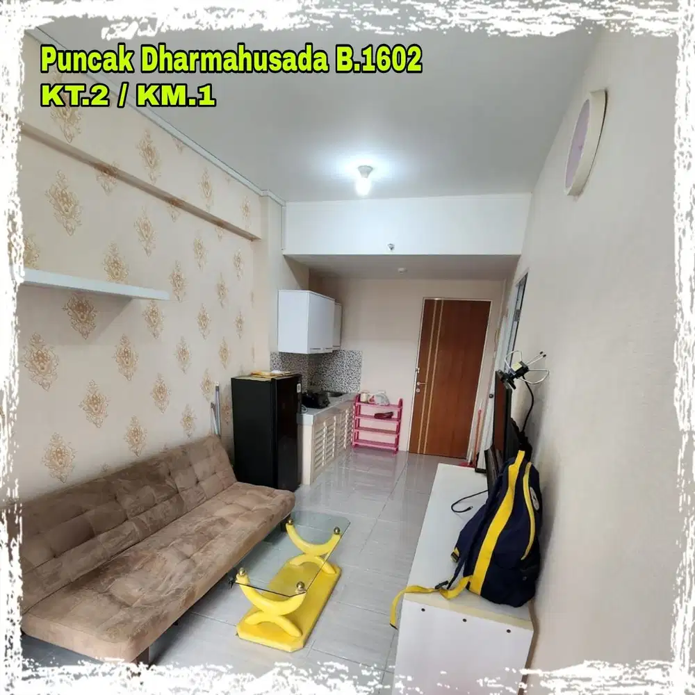 JUAL Apartemen PUNCAK DHARMAHUSADA type 2 BR dkt UNAIR ITS GALAXI MALL