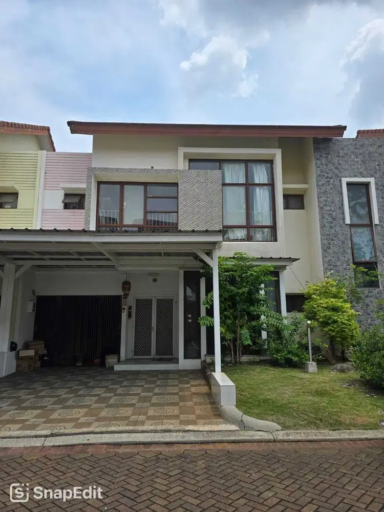 Dijual rumah siap huni cluster lantana jakarta garden city