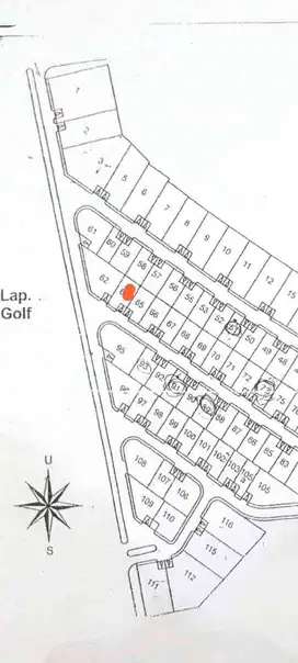 DIJUAL TANAH KAVLING GRAHA FAMILY BLOK G