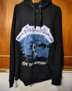 Hoodie Band Metallica Ride The Lightning Official Merchandise