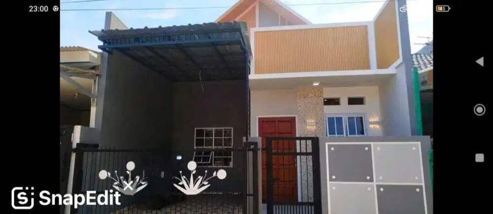 Rumah baru renovasi di telaga mas dekat stasiun bekasi utara