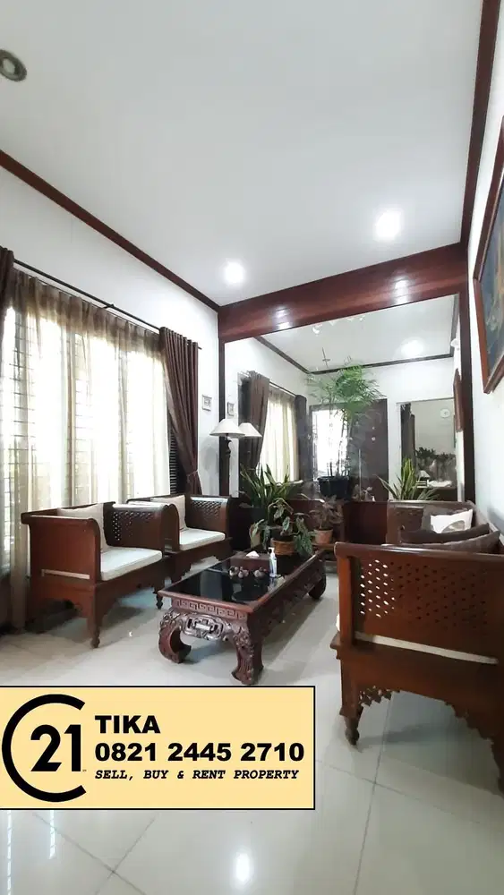 Dijual Murah BU Rumah dalam cluster Bintaro Jaya sektor 9 Tanah Luas
