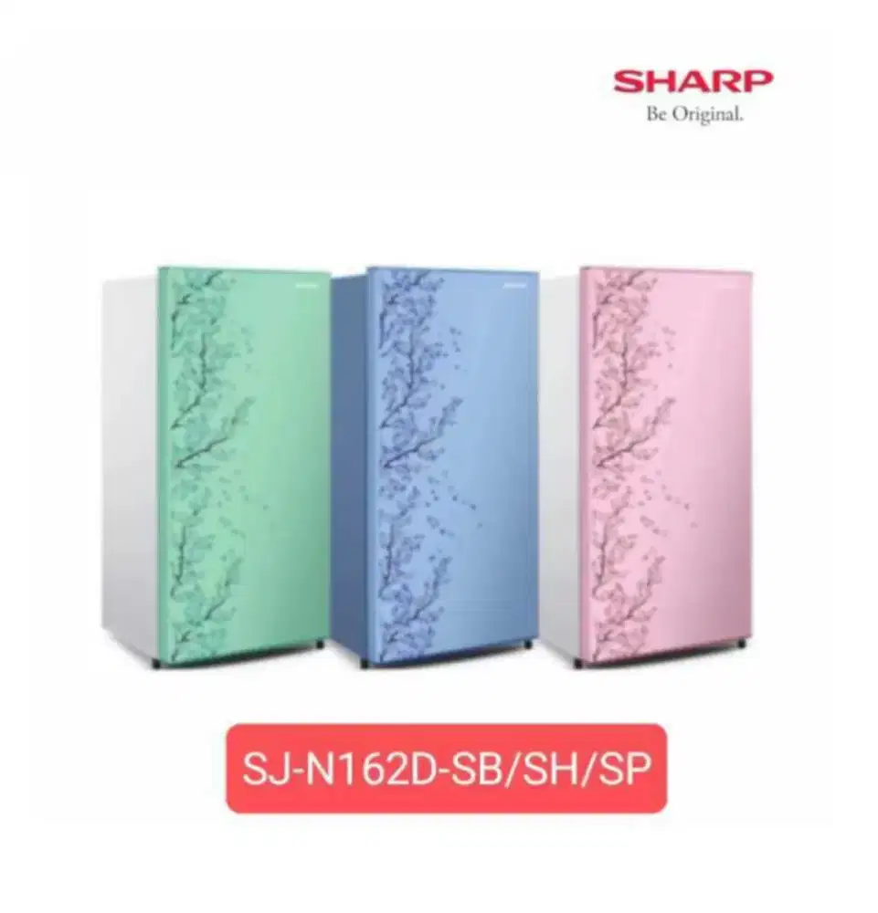 Kulkas Sharp Sakura 1 Pintu SJ-N162D SB 133 Liter