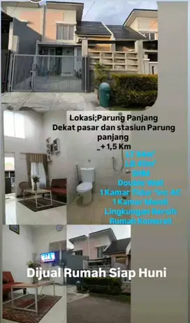 Dijual Rumah Siap Huni (Parung Panjang)