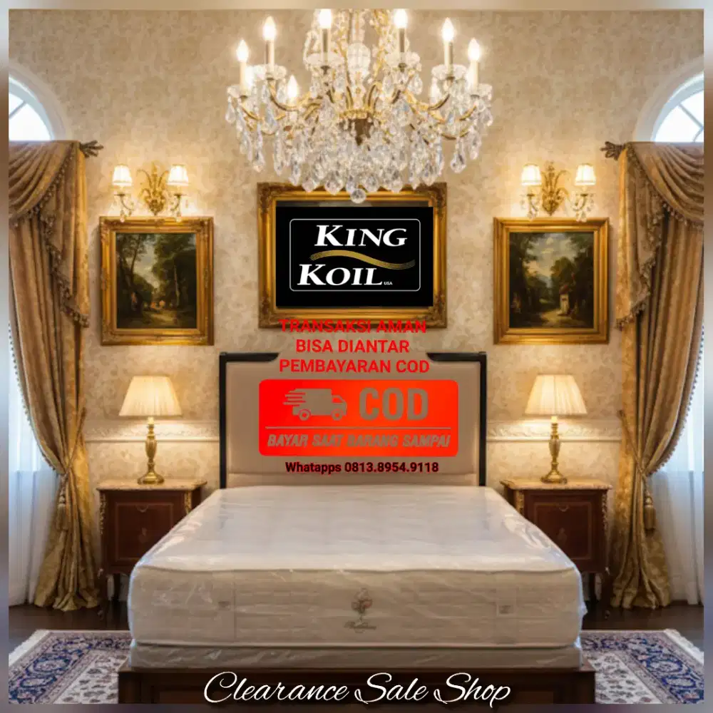 Kasur KING KOIL MASTERPIECE KING SIZE 180