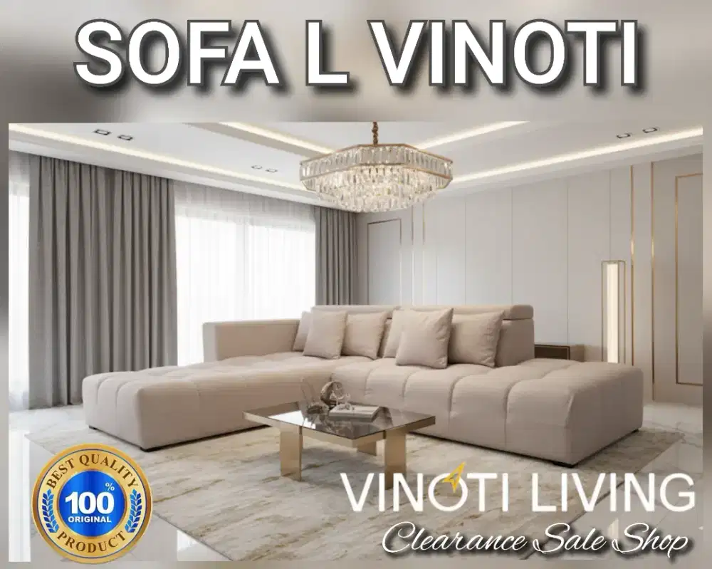SOFA VINOTI L HEADREST