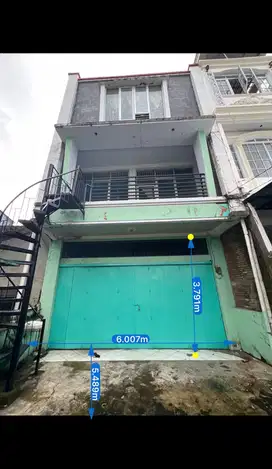 Ruko Siap Bisnis Lebar 6 meter di makassar