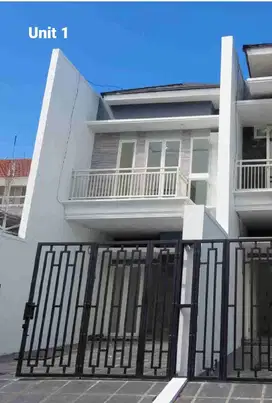 Dijual rumah baru minimalis Jemursari selatan, Surabaya kota dekat A.yani,Tenggilis,Kendangsari
