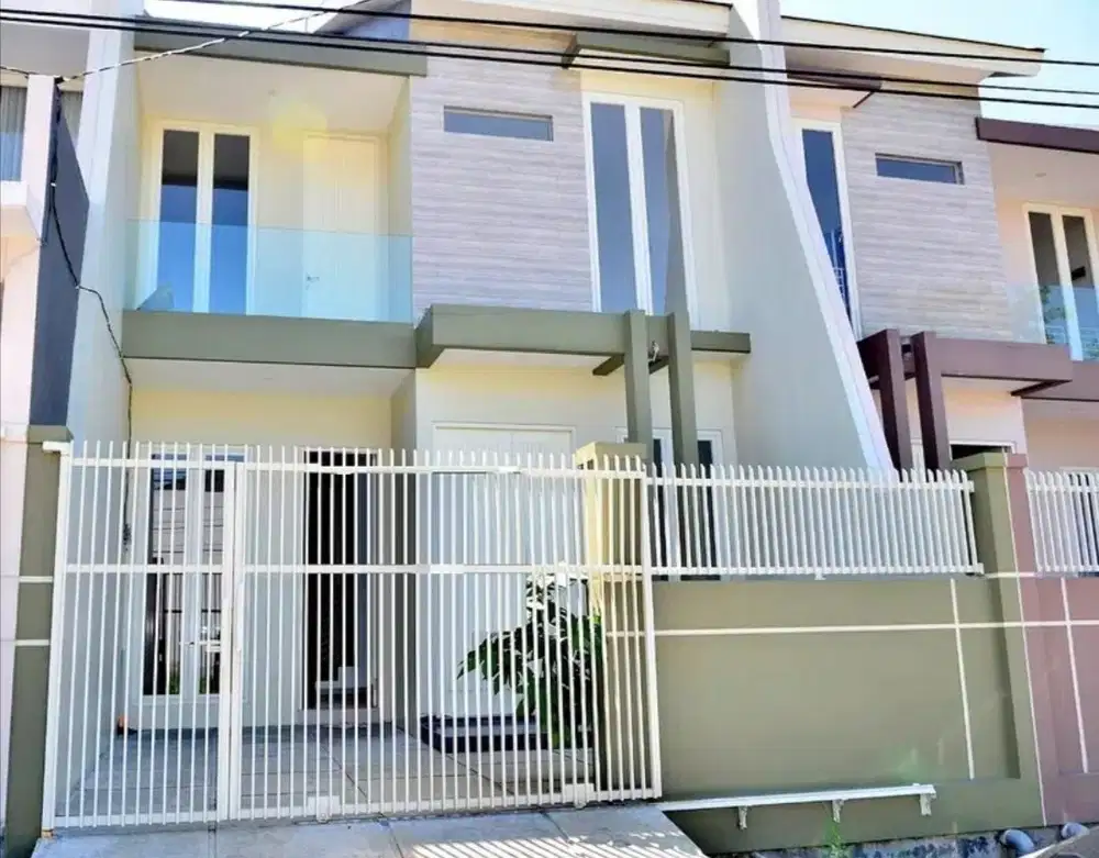 Jual Rumah New Gress 2 Lantai Modern Minimalis Di Gayungsari Surabaya