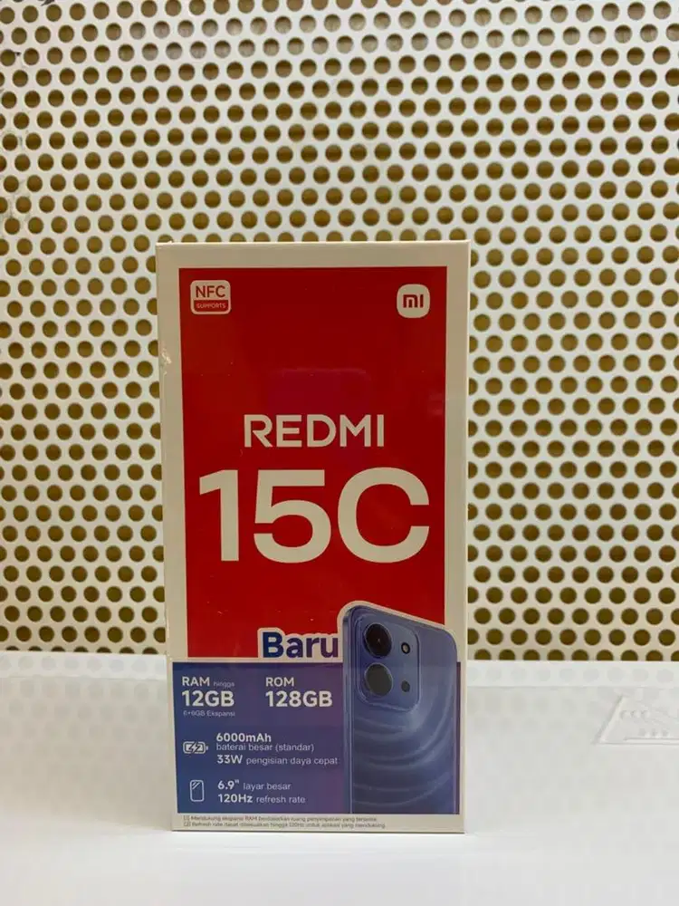 NEW PRODUCT // REDMI 15 C
