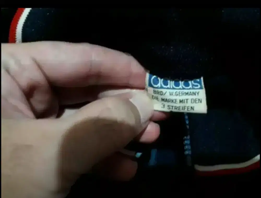 Jaket Olahraga Vintage Adidas Original Germany