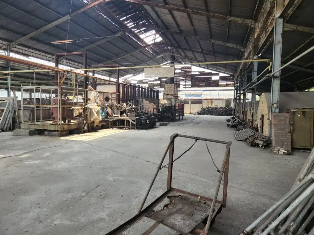 SEWA GUDANG EX PABRIK RAYA TROSOBO