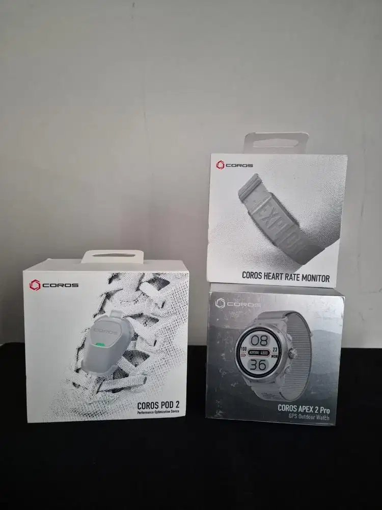 Coros Apex 2 PRO (Bundling dengan Heart rate monitor dan Coros Pod 2)