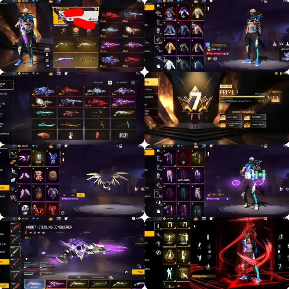 JUAL AKUN FF MURAH DAN AMANAH