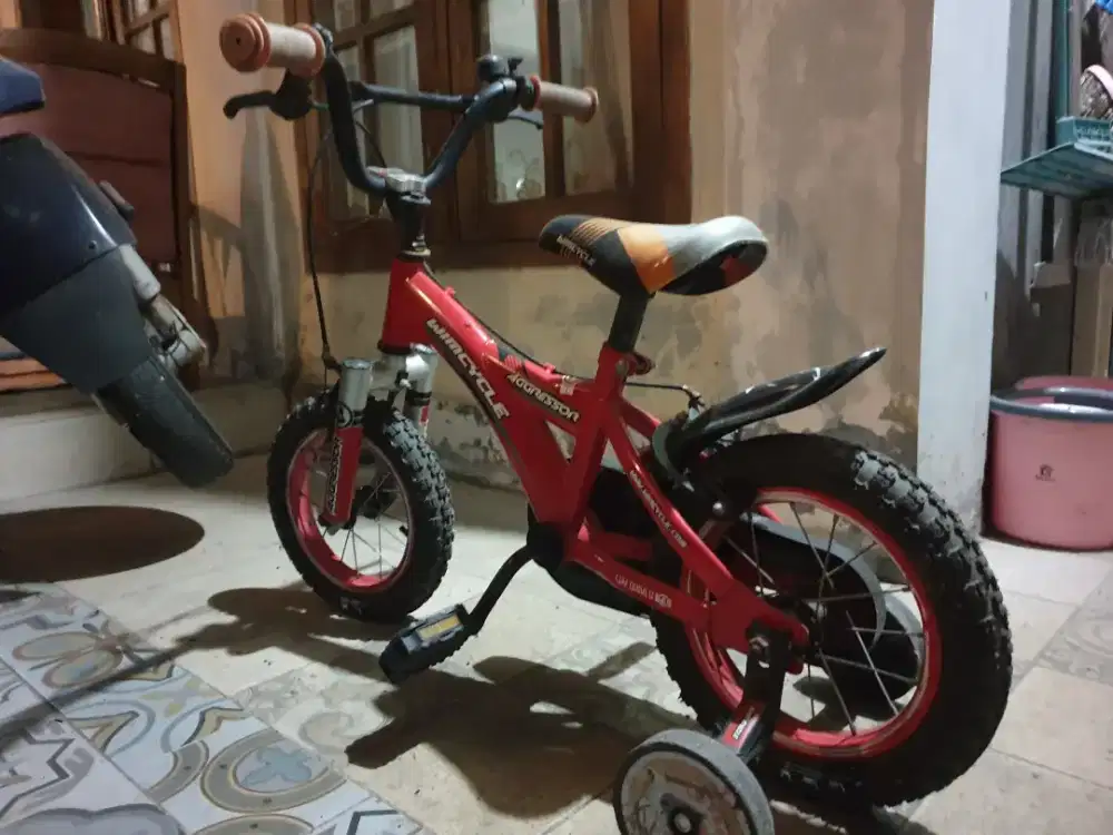 sepeda anak wimcycle seri agressor