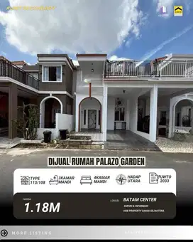 Dijual Rumah palazzo garden residence