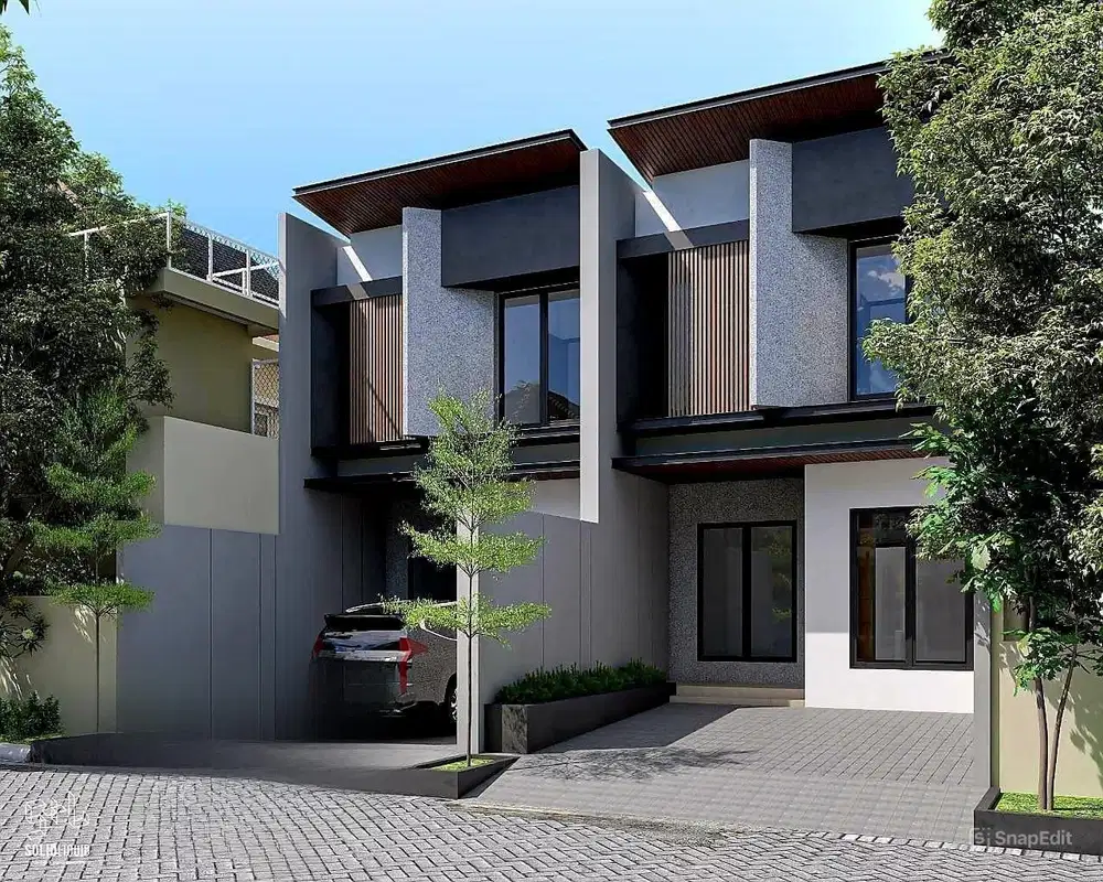 Rumah Baru Manyar Jaya One Gate System Surabaya Timur
