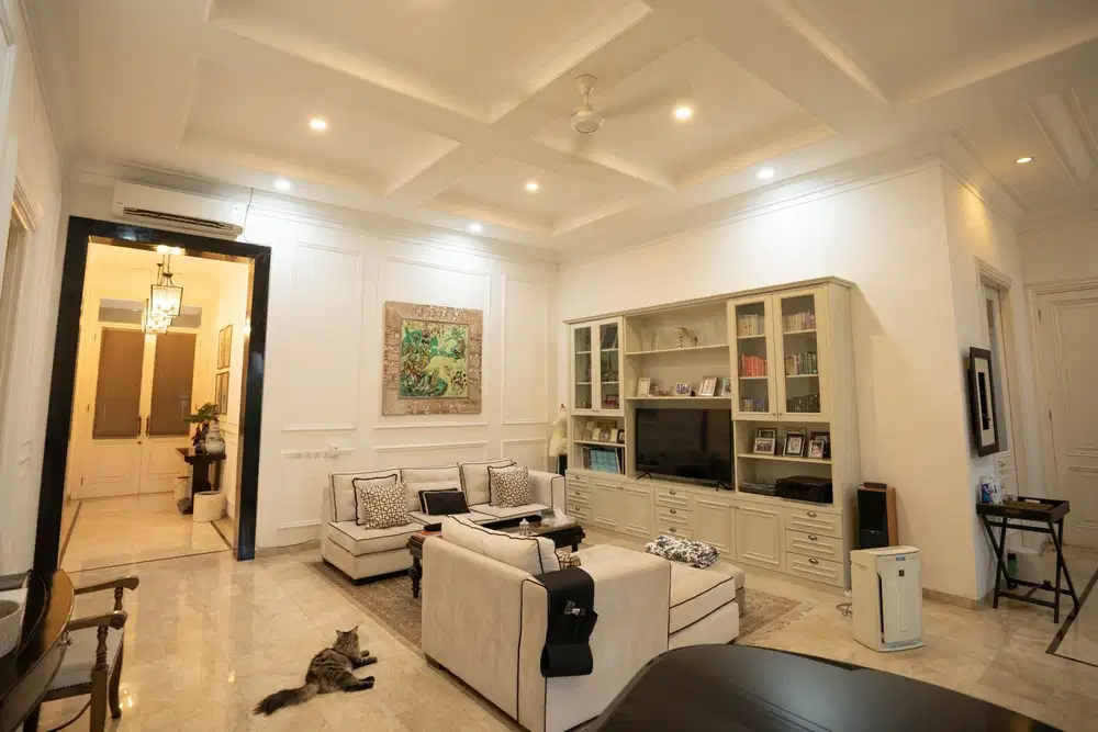 Rumah 1 Lantai Mewah di Kemang Dalam Furnished Ada Jacuzzi Dan Pool