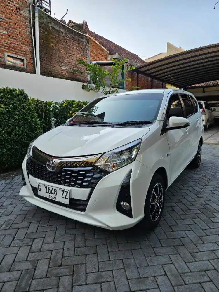 New Calya G Matic Th.2024 Bln.12 Plat G, Nyaris Baru, Cat ORI, Km 26Rb