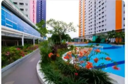 Apartemen dengan 2KT untuk Harian,Bulanan,Tahunan Cuma Bawa Koper aja