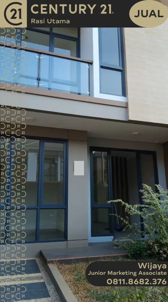 DIJUAL RUMAH DI DALAM CLUSTER KOTA WISATA CIBUBUR