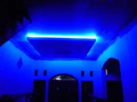 Ahlinya lampu LED strip drop cielling elektronik rmah tukang panggilan