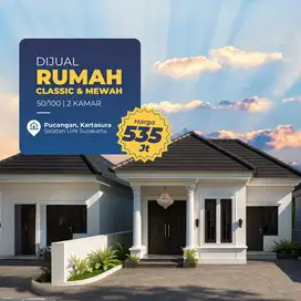 Selatan UIN Surakarta Dijual Rumah Mewah 50/100 Lokasi Premium 535 Jt