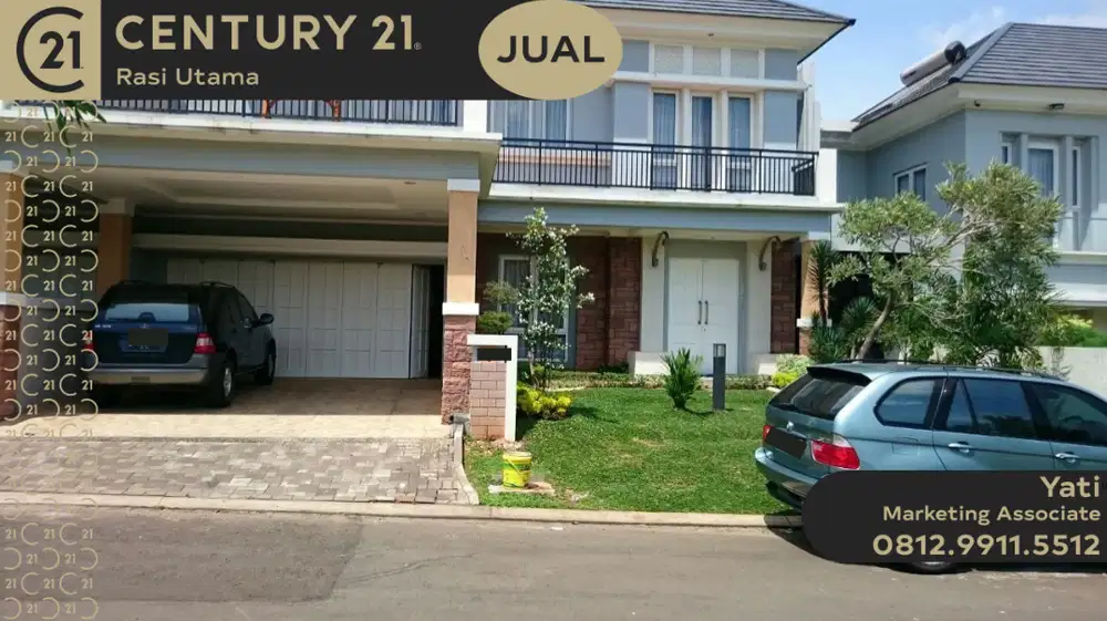 DIJUAL RUMAH 2 LANTAI DI DALAM CLUSTER KOTA WISATA CIBUBUR
