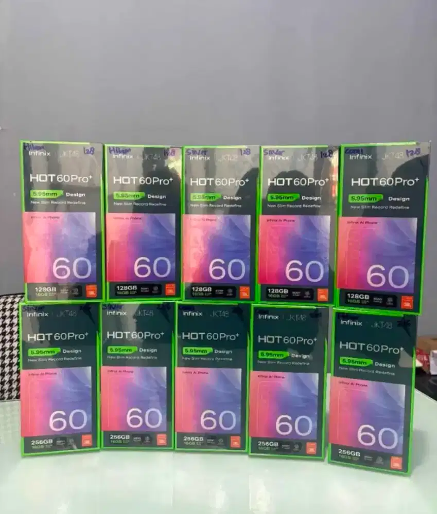 INFINIX HOT 60 PRO PLUS 8/128GB GARANSI RESMI 1 TAHUN