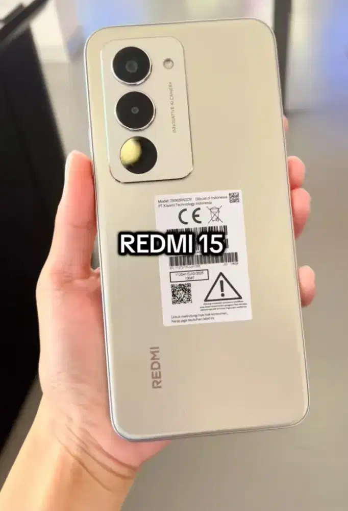 REDMI 15 NEW ARRIVAL