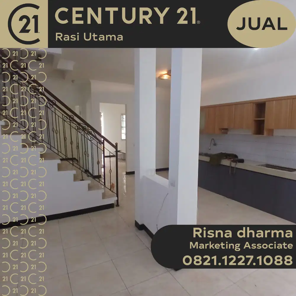 DIJUAL RUMAH SIAP HUNI DI PERUMAHAN LEGENDA WISATA CIBUBUR