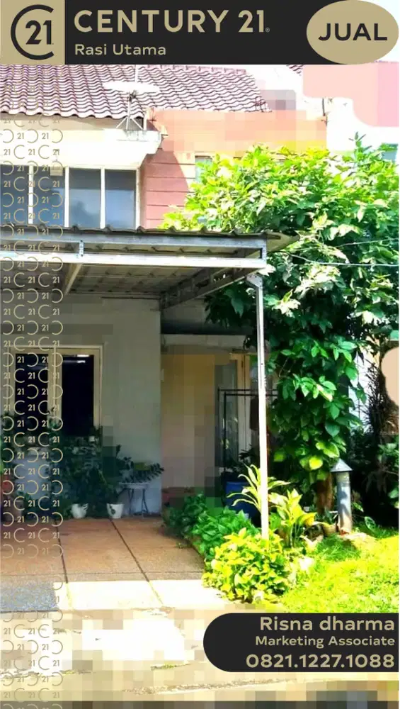 DIJUAL RUMAH 2 LANTAI DI RAFFLES HILLS TAPOS DEPOK