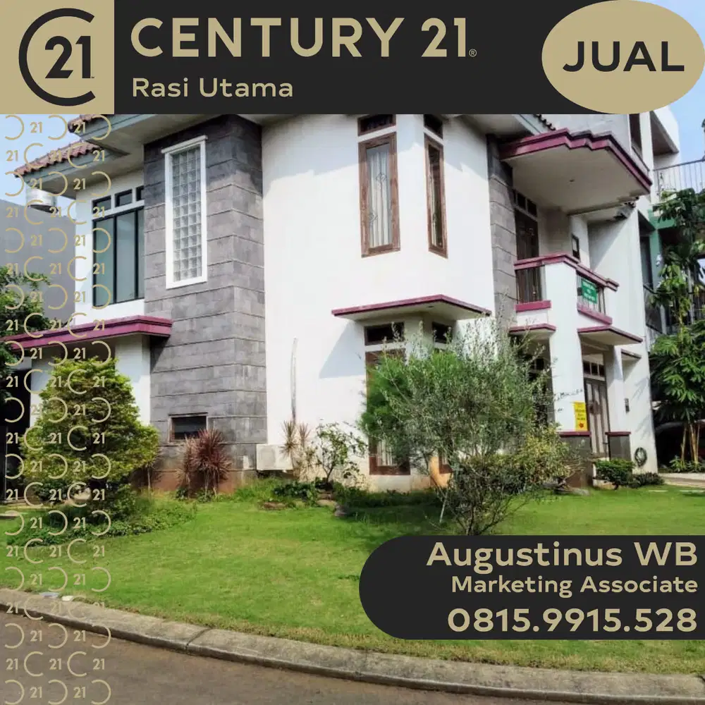 DIJUAL RUMAH 2 LANTAI DI LEGENDA WISATA CIBUBUR