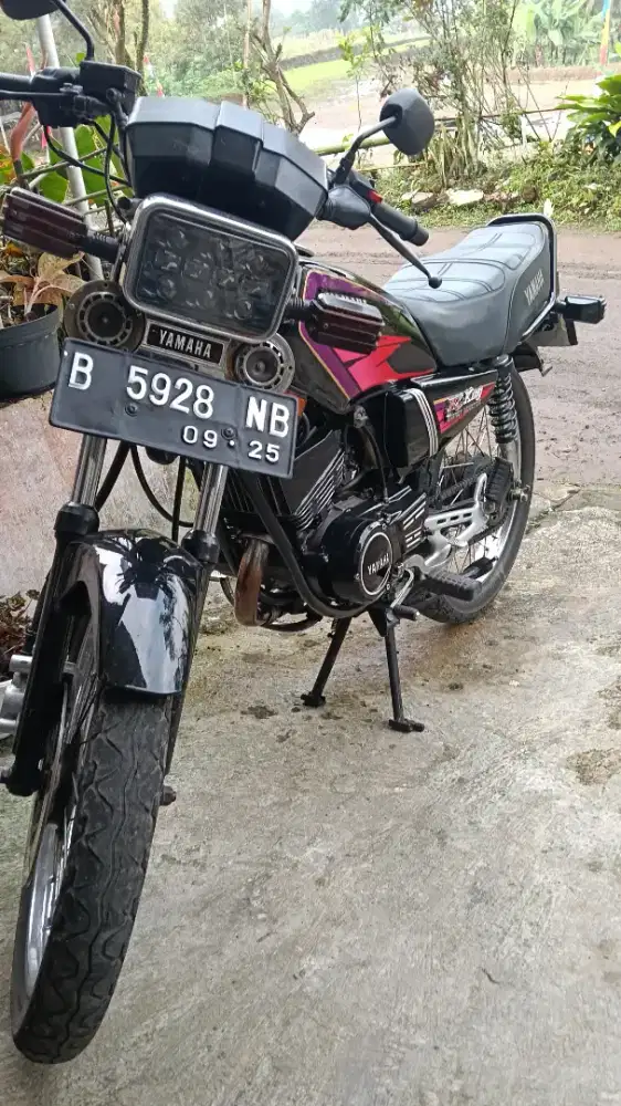 RX king 1995 plat jakarta