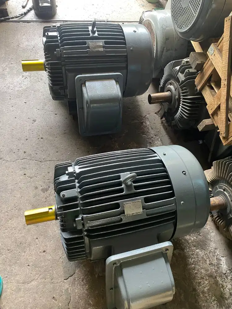 TECO 75hp 4pole dinamo elektro motor 55kw