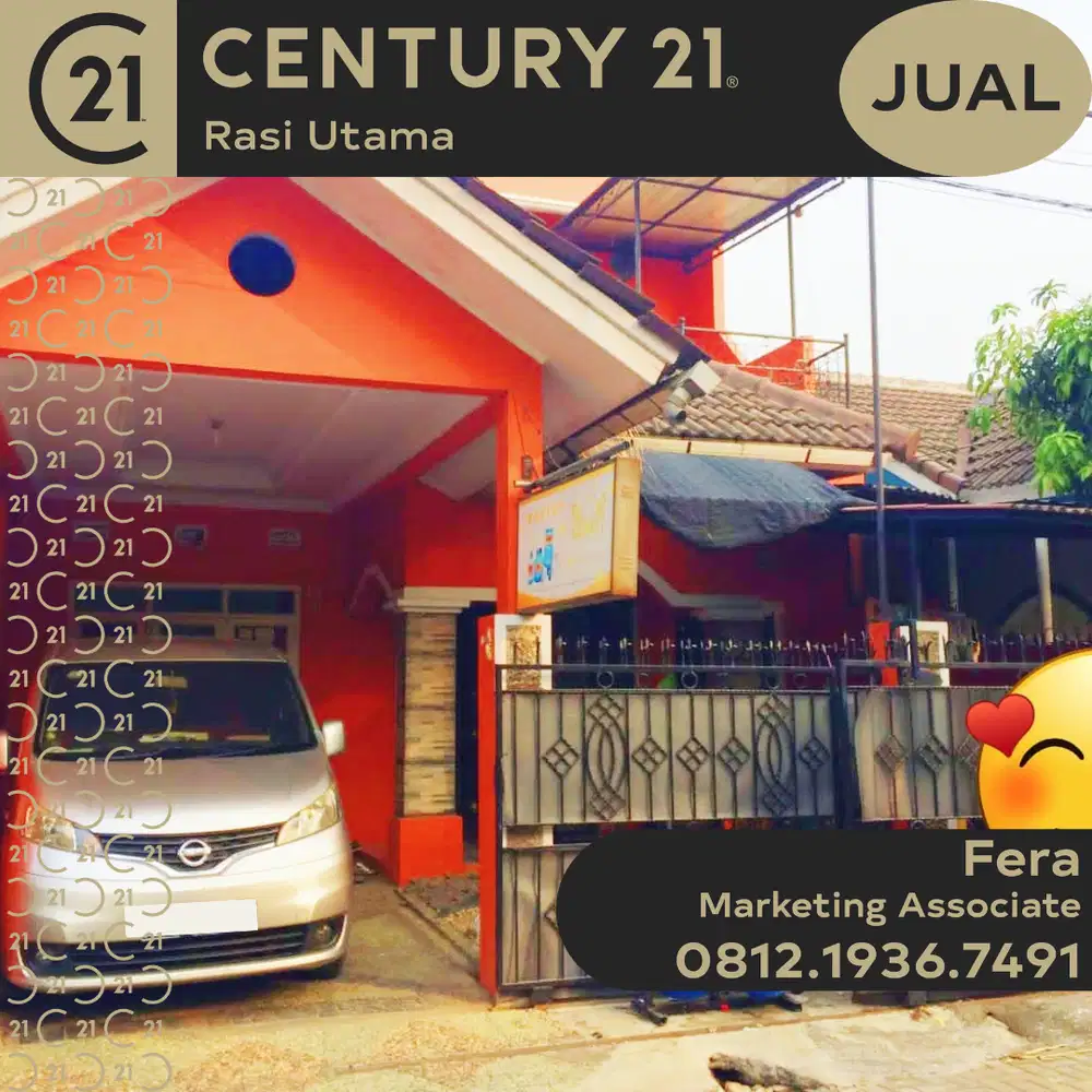 DIJUAL RUMAH 2 LANTAI DI PERSADA TAPOS DEPOK