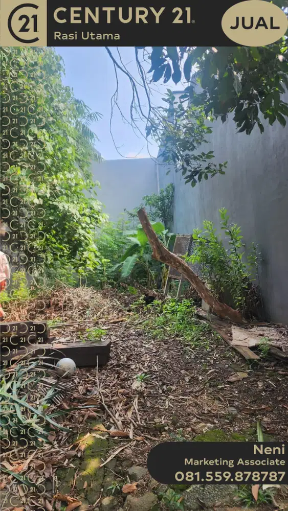 DIJUAL TANAH DI KOMPLEK BULOG PONDOK MELATI BEKASI