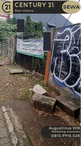 DISEWAKAN TANAH STRATEGIS DI JALAN RAYA CIPUTAT TANGERANGS SELATAN