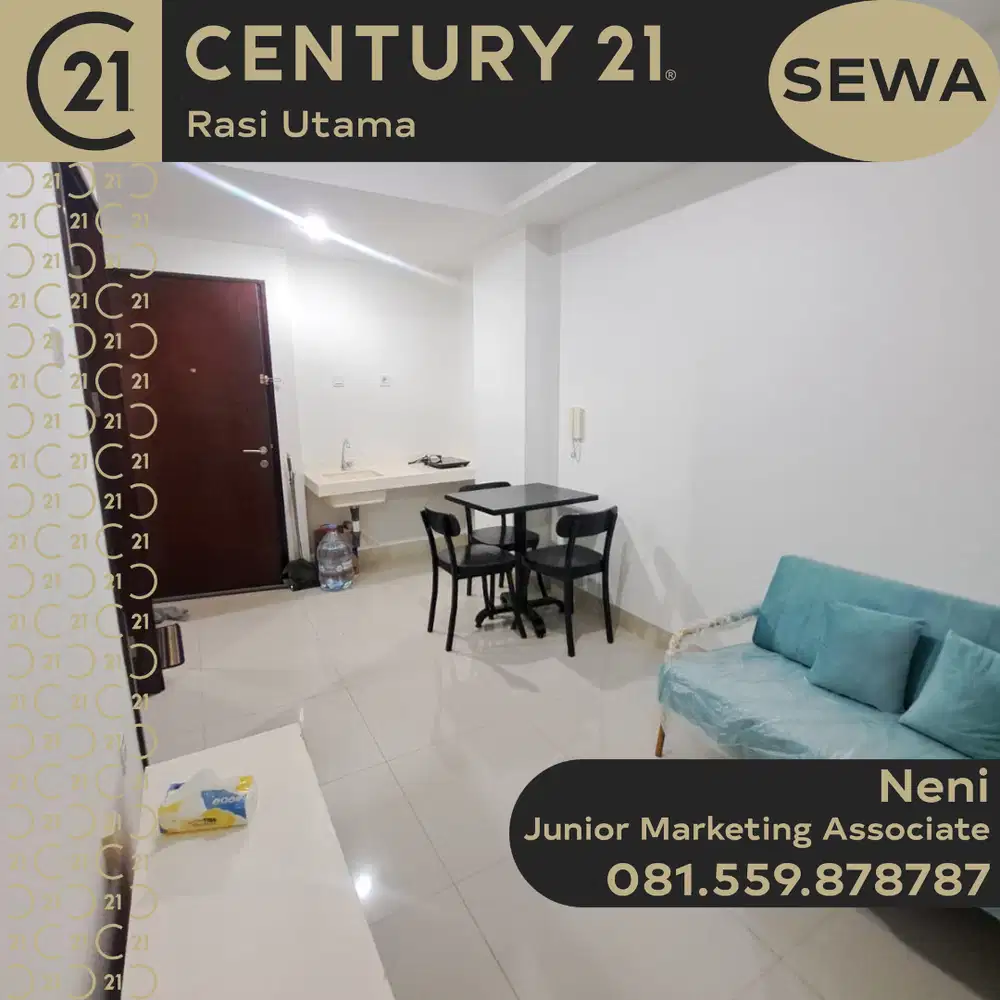 DISEWAKAN APARTEMEN THAMRIN DISTRICT DI BEKASI SELATAN