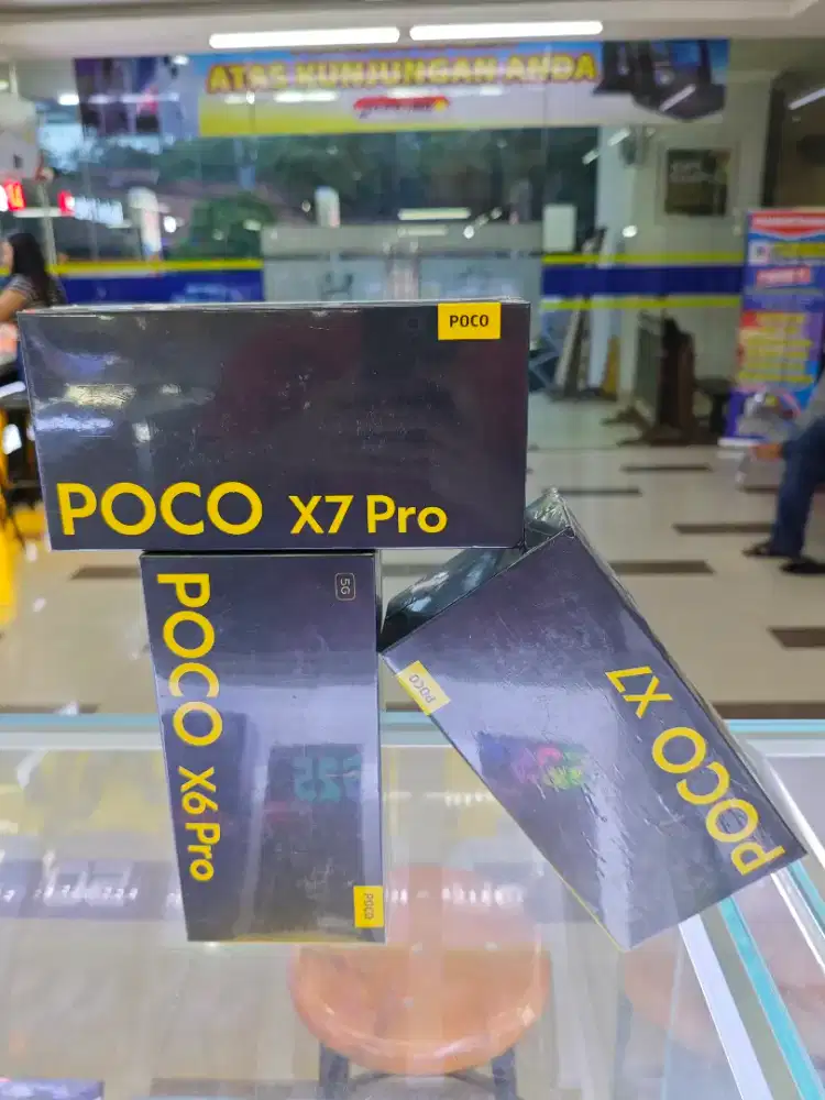 Xiaomi poco X7 ram 12gb 512gb layar lengkung pro dan8gb resmi